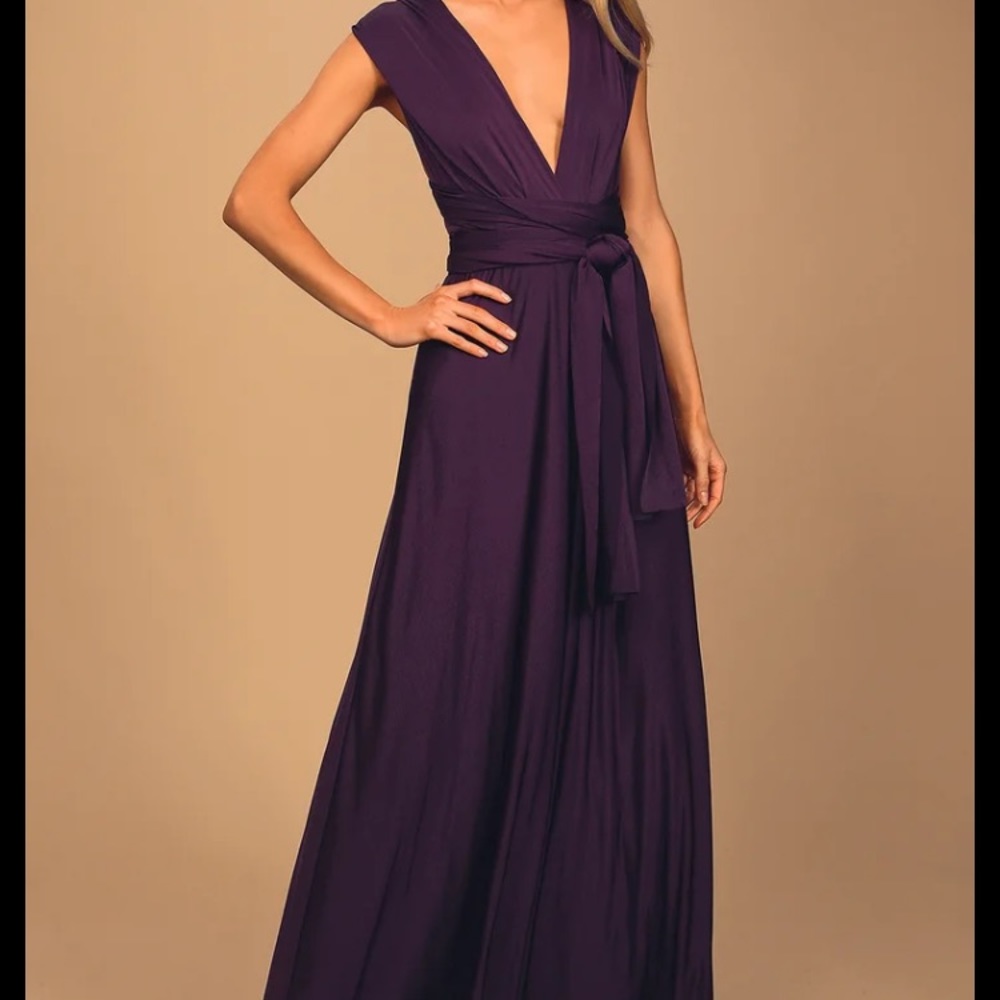 Multi-Wrap Bridesmaid Dress